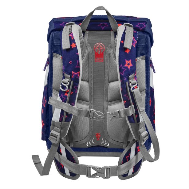 Školní aktovka Step by Step SPACE SHINE, Pegasus Night Nuala - 5 dílný set, AGR certifikát