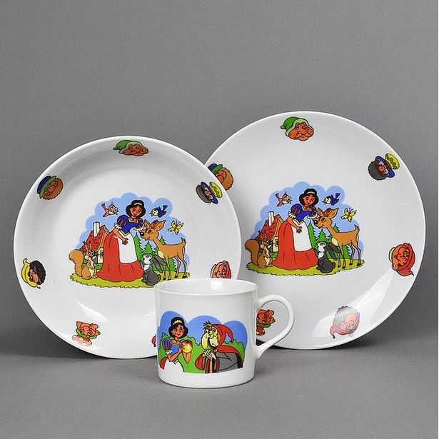 soupr. 3díl. SNĚHURKA, děts.jídel.,český porc.