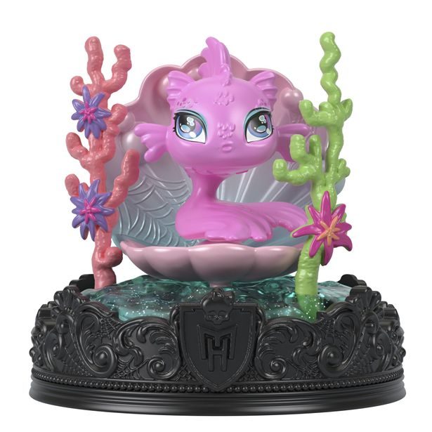 Monster High klíčenka s příšerkovským mazlíčkem asst