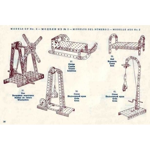 Merkur Classic C04, 213 dílů, 183 modelů