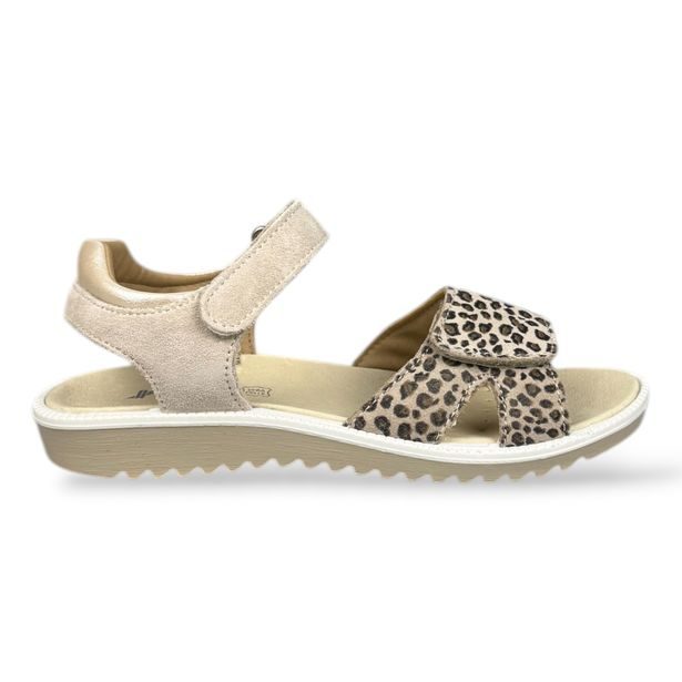 Dívčí letní boty, sandály IMAC - Leopard