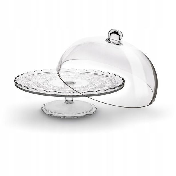 podnos d29m na noze, ROSEMARY, oba sklo