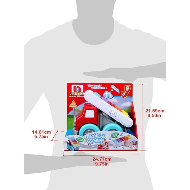 Maisto - BJUNIOR BB Junior - Hasiči s piánem 2v1