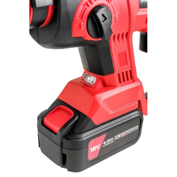 PRAKTIK-TOOLS AKU Vrtací a bourací kladivo bezuhlíkové 18V Q-LINE FLEXPOWER PT-PTQ031