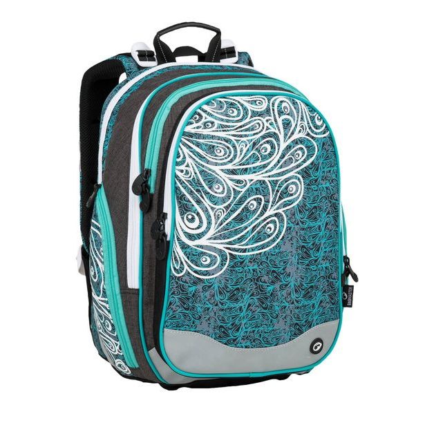 BAGMASTER ELEMENT 9 A TURQUOISE/WHITE/GRAY