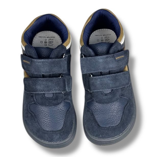 Dětská BAREFOOT celoroční obuv Protetika tmavě modré