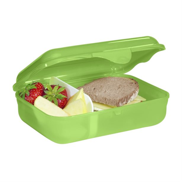 Krabička na svačinu Step by Step, Dino Targo, zelená