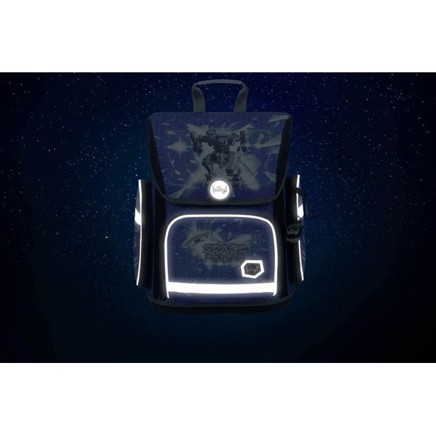 BAAGL Školní aktovka Ergo Space Battle Baagl