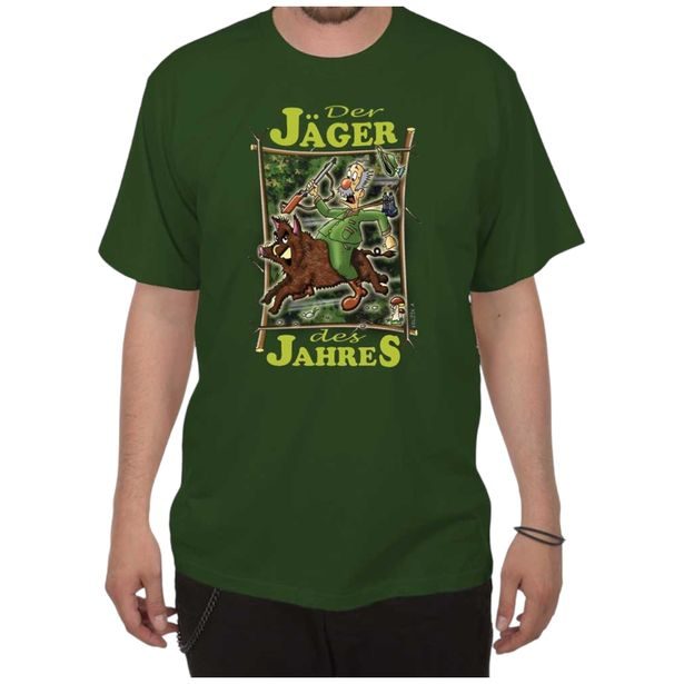 Lustiges T-Shirt: Der Jäger...des Jahres