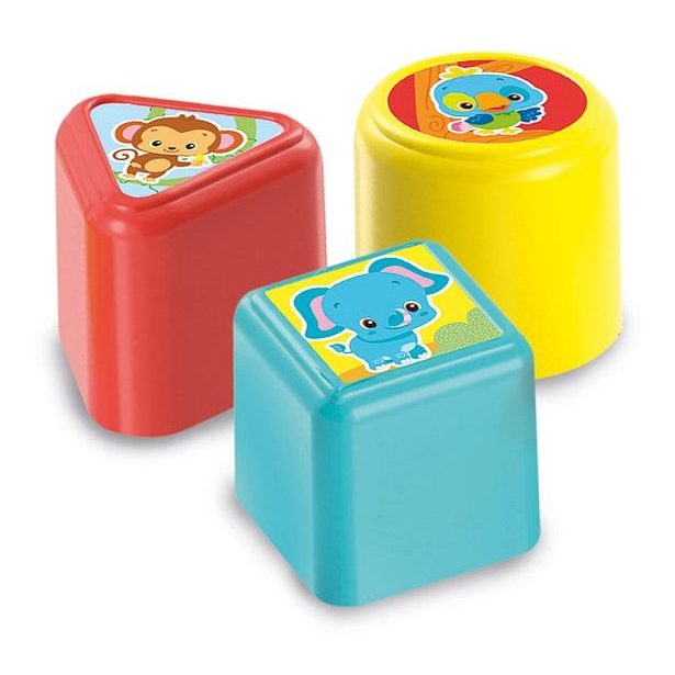 Clemmy baby - Veselý hrací stolek s kostkami a zvířátky