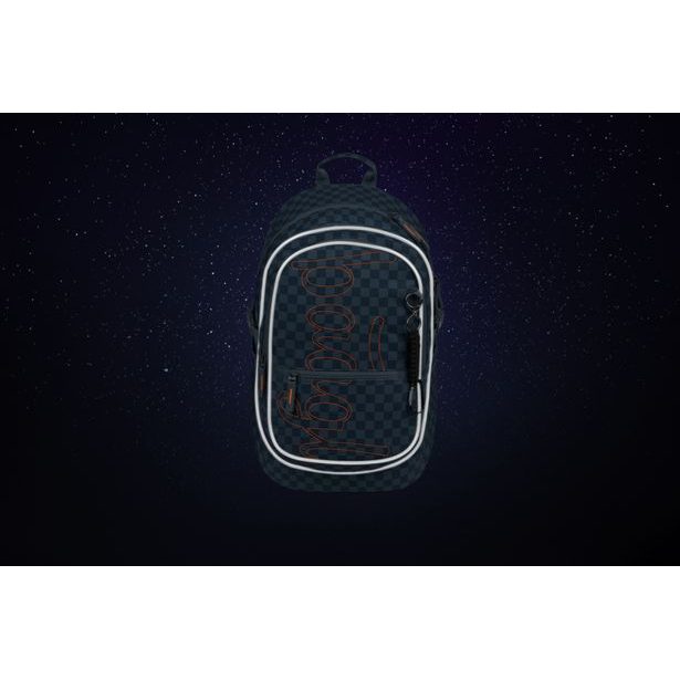 BAAGL SET 3 Core Ska modrý: batoh, penál, sáček GRS