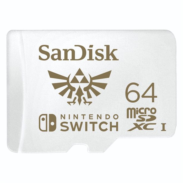 Sandisk Nintendo Switch micro SDXC 64 GB 100 MB/s A1 C10 V30 UHS-1 U3