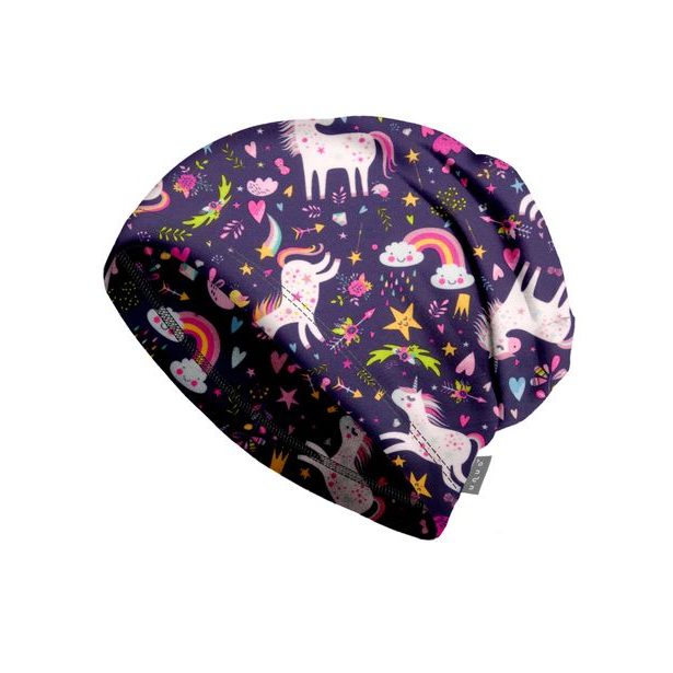 Unuo, Fleecová čepice, Jednorožci (fleece cap, unicorns)