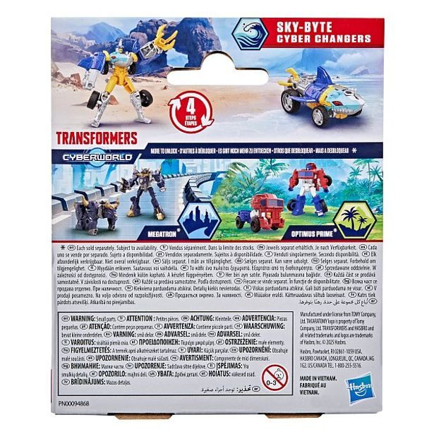 HASBRO - Transformers HASBRO - Transformers Cyberworld, SKY-BYTE