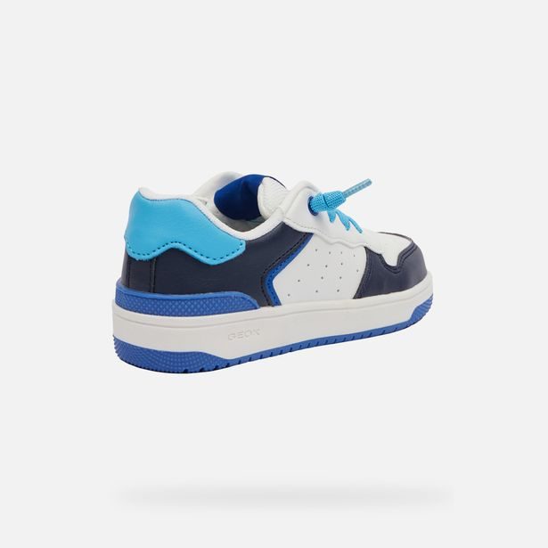 Bílé chlapecké tenisky Geox Washiba