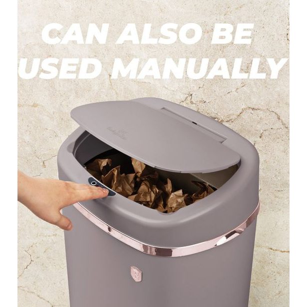 BERLINGERHAUS Bezdotykový odpadkový koš se senzorem 58 l Taupe Collection BH-9523