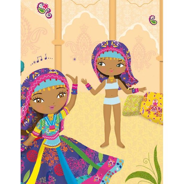 Šaty pre AŠNU ─ Kniha samolepiek Baagl