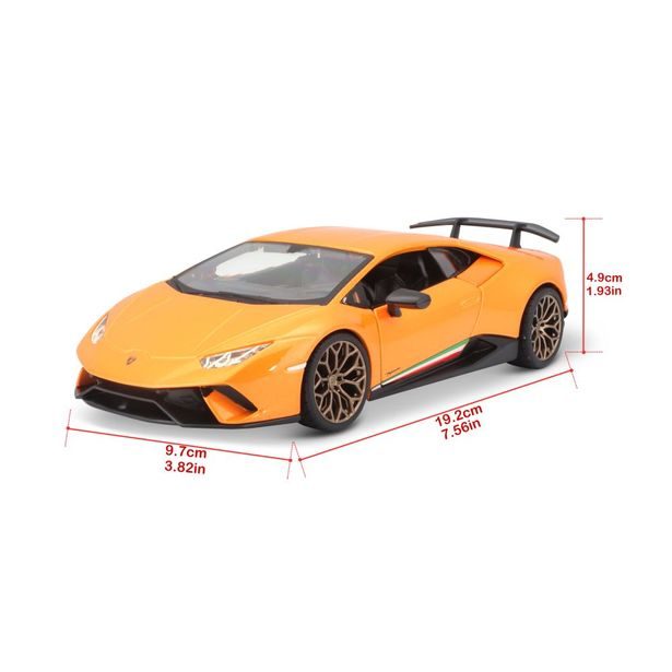 Bburago 1:24 Plus Lamborghini Huracan Performance Orange
