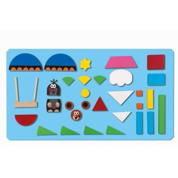 Krtek na cestách magnetické dílky