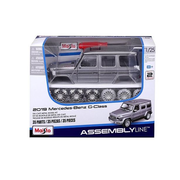 Maisto Maisto - 2019 Mercedes-Benz G-Class, stříbrná, 1:25