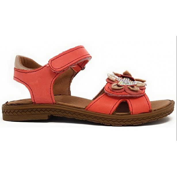 Dívčí kožené sandály IMAC - Kiss/Pink