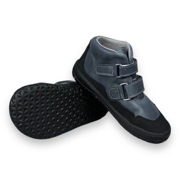 Dětská celoroční obuv Jonap BAREFOOT - Tmavě modrá
