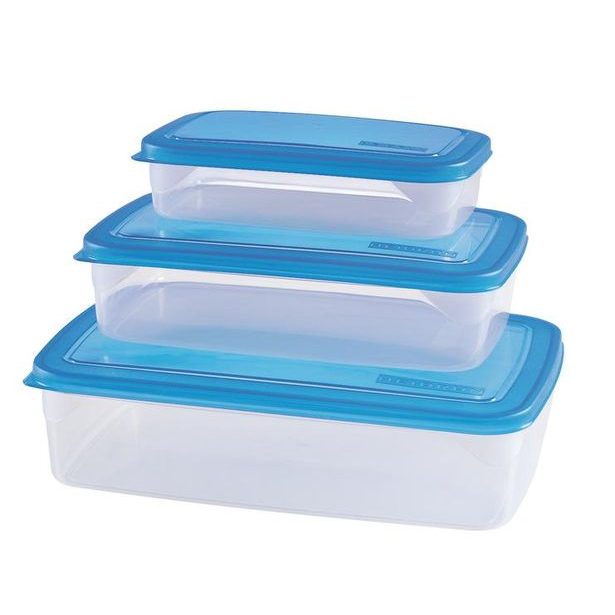 heidrun SADA 3 KS PLASTOVÝCH OBDÉLNÍKOVÝCH DÓZ_hamashop