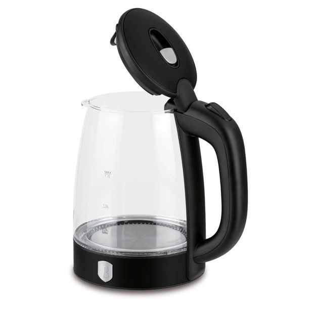 BERLINGERHAUS Rychlovarná konvice skleněná 1,7 L Matte Black Collection BH-9816