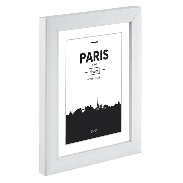 Plastový rámeček PARIS, bílá, 20x30 cm