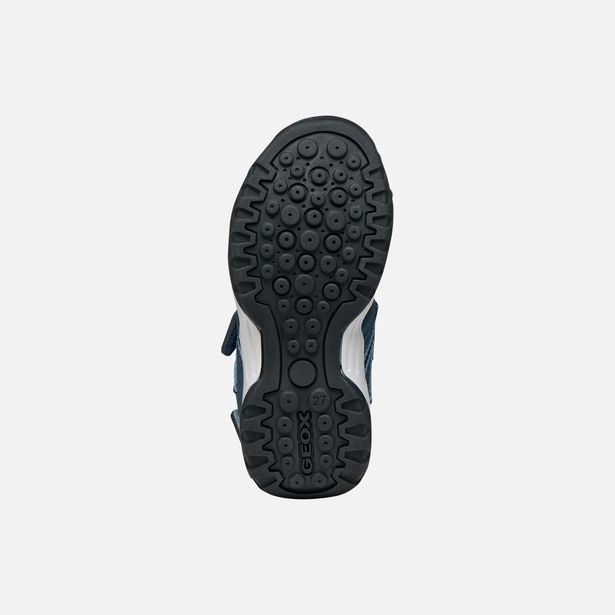 Tmavě modré chlapecké sandály Geox Borealis