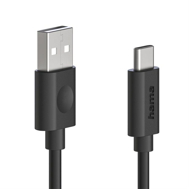 Hama USB 2.0 kabel typ A-C, 1,2 m, Ecosential
