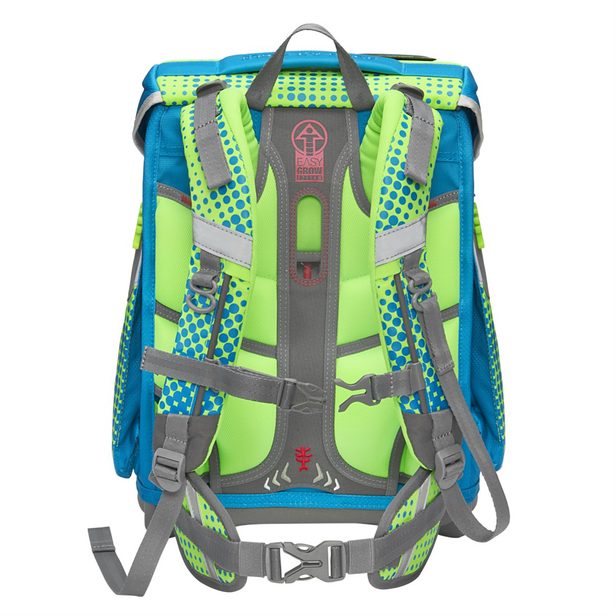 Školní aktovka Step by Step SPACE NEON, Race Car Chuck - 5 dílný set, AGR certifikát