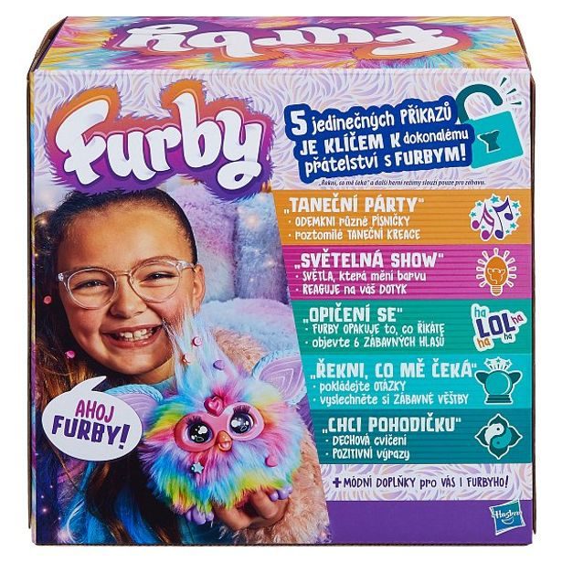 HASBRO - Furby HASBRO - Furby Duhový CZ verze