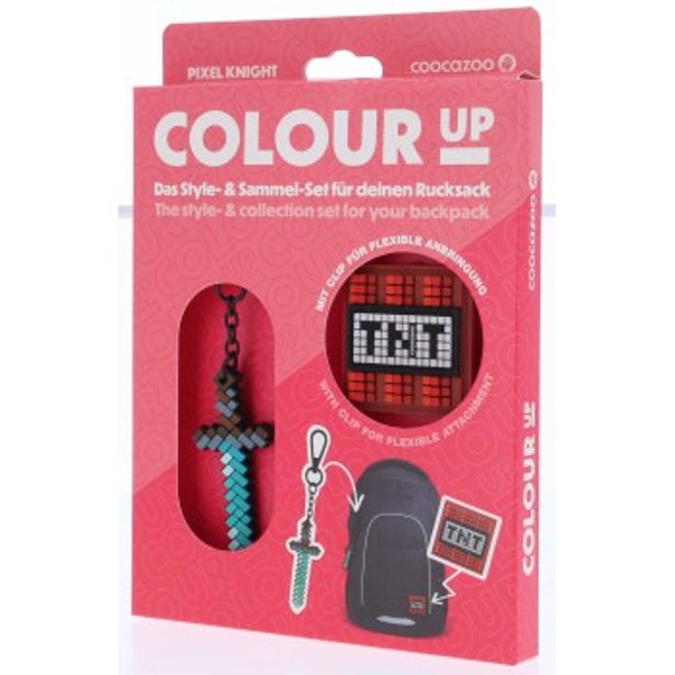 Lifestylová sada coocazoo COLOUR-UP, Pixel Knight