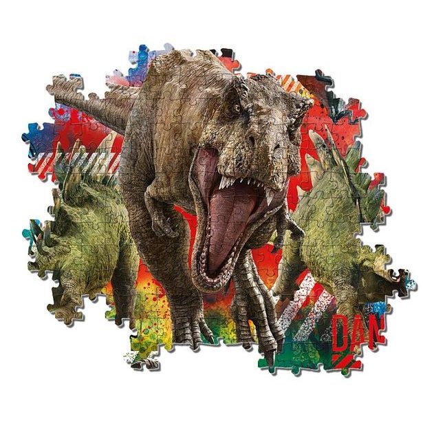 Puzzle 180 dílků - Jurský svět