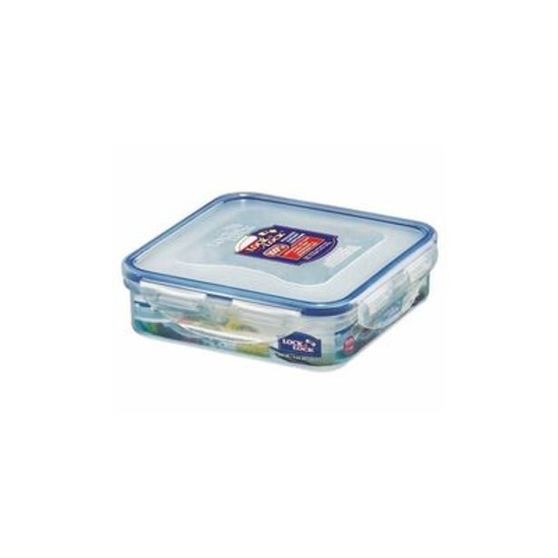 dóza 0,60l LOCK HPL822, 15,5x15,5x 4,5cm, plast