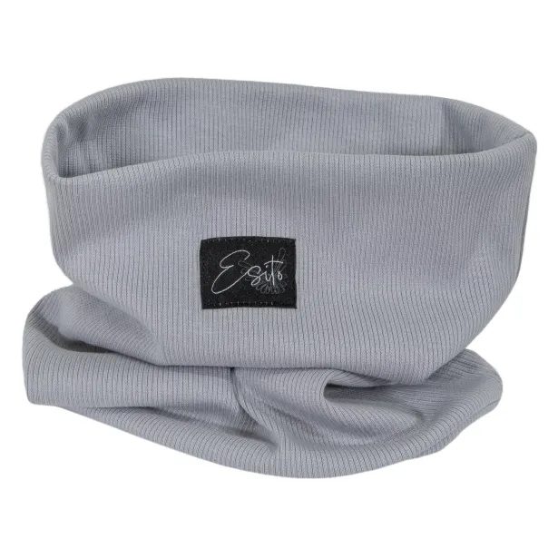 ESITO Dvojitý žebrovaný nákrčník Color Grey