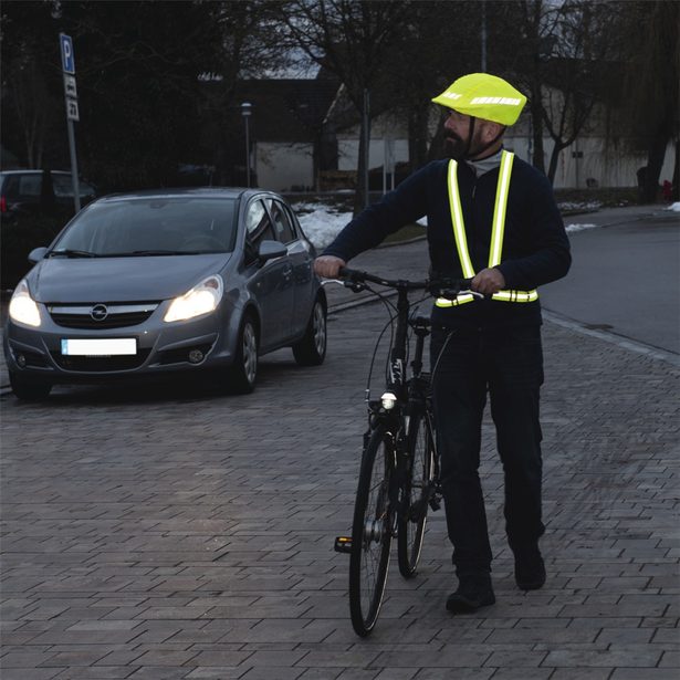 Hama reflexní popruhy/kšandy pro běžce/chodce/cyklisty, EN 17353:2020, nastavitelné