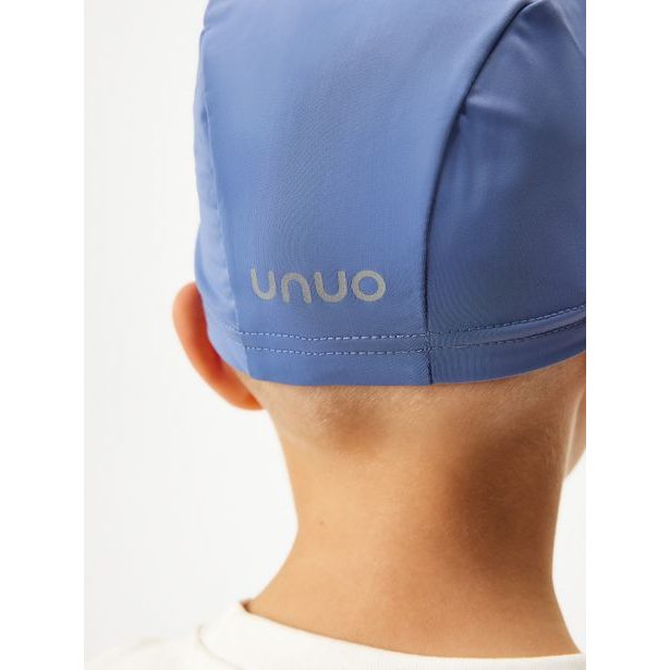 Unuo, Dětská kšiltovka s UV ochranou 50+, Modrá, Bagry