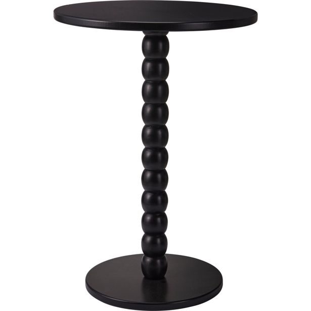 HOMESTYLING Černý odkládací stolek 35 × 50 cm černá KO-HZ1251920
