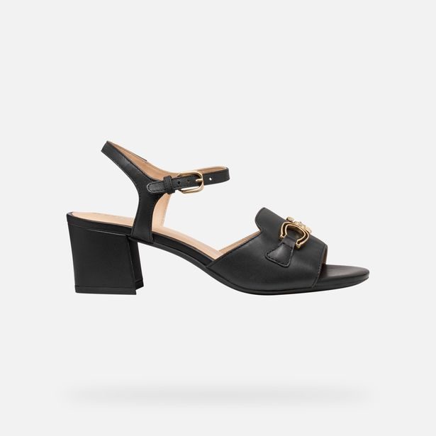 Černé dámské sandály Geox New Eraklia 50