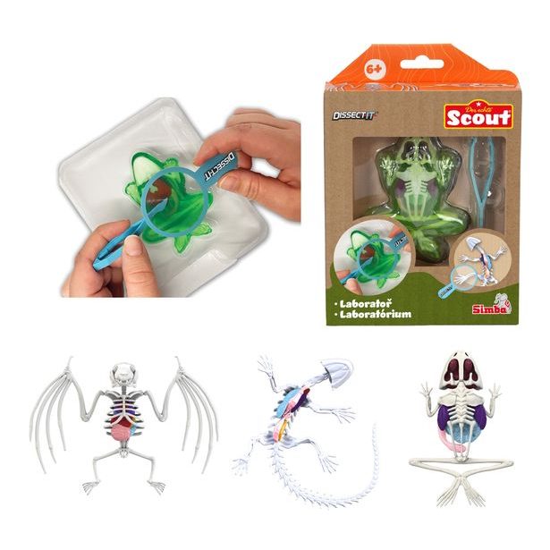 Objevuj Mini Laboratoř, 3 druhy