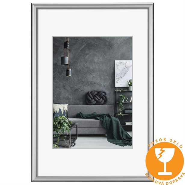 Hama rámeček hliníkový DETROIT, stříbrná, 70x100 cm