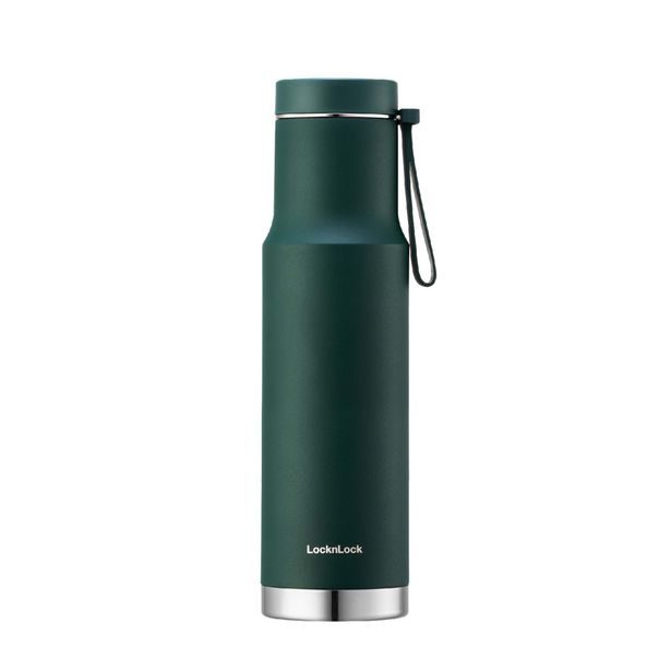 LOCKNLOCK TERMOHRNEK METRO 620ML TMAVĚ ZELENÁ