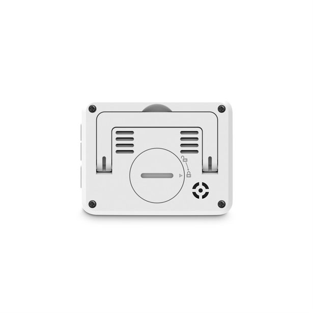 Hama Lefkada, teploměr/vlhkoměr, digitální, bílý