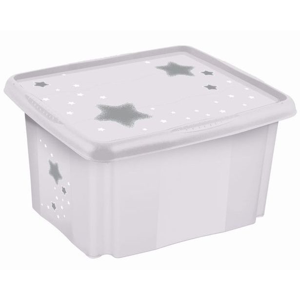 box 15,0 l kosm.bílý, 38x28,5x20,5cm, plast