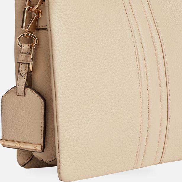 Krémová dámská crossbody kabelka Geox Clarissy
