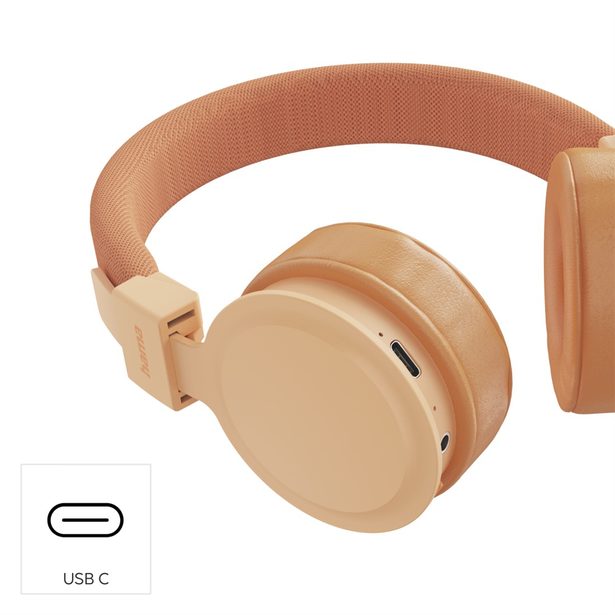 Hama Bluetooth sluchátka Freedom Lit III, on-ear, oranžová