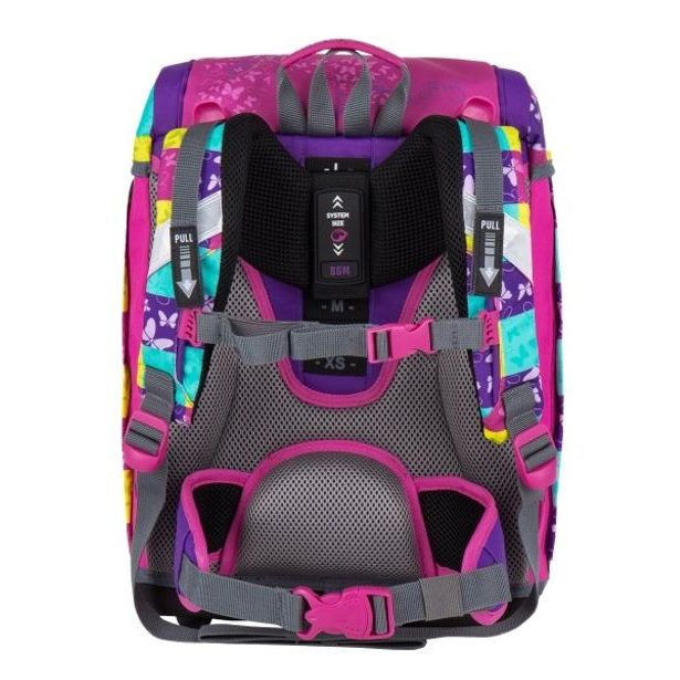 Školní batohy Bagmaster POLO 7 A PINK/VIOLET