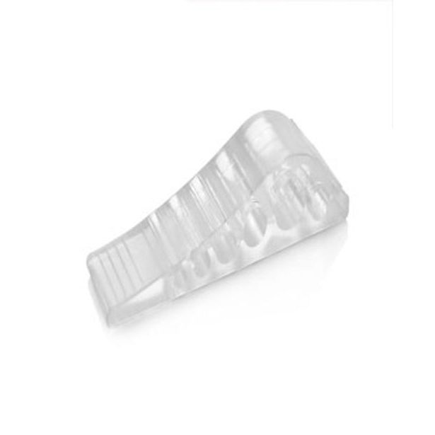 zarážka-1ks-dveřní klínek 12x3x v.3cm, transp.plast